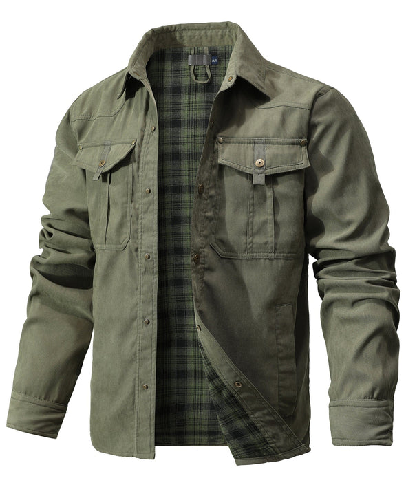 Flannel-Lined Rover Jacket (6 Designs)