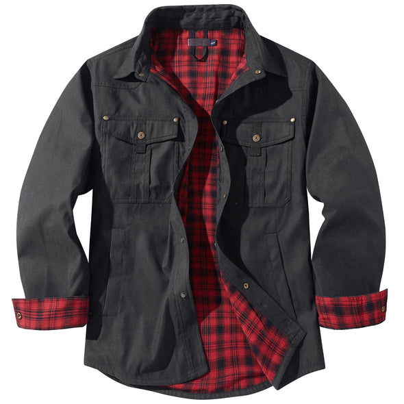 Flannel-Lined Rover Jacket (4 Designs)