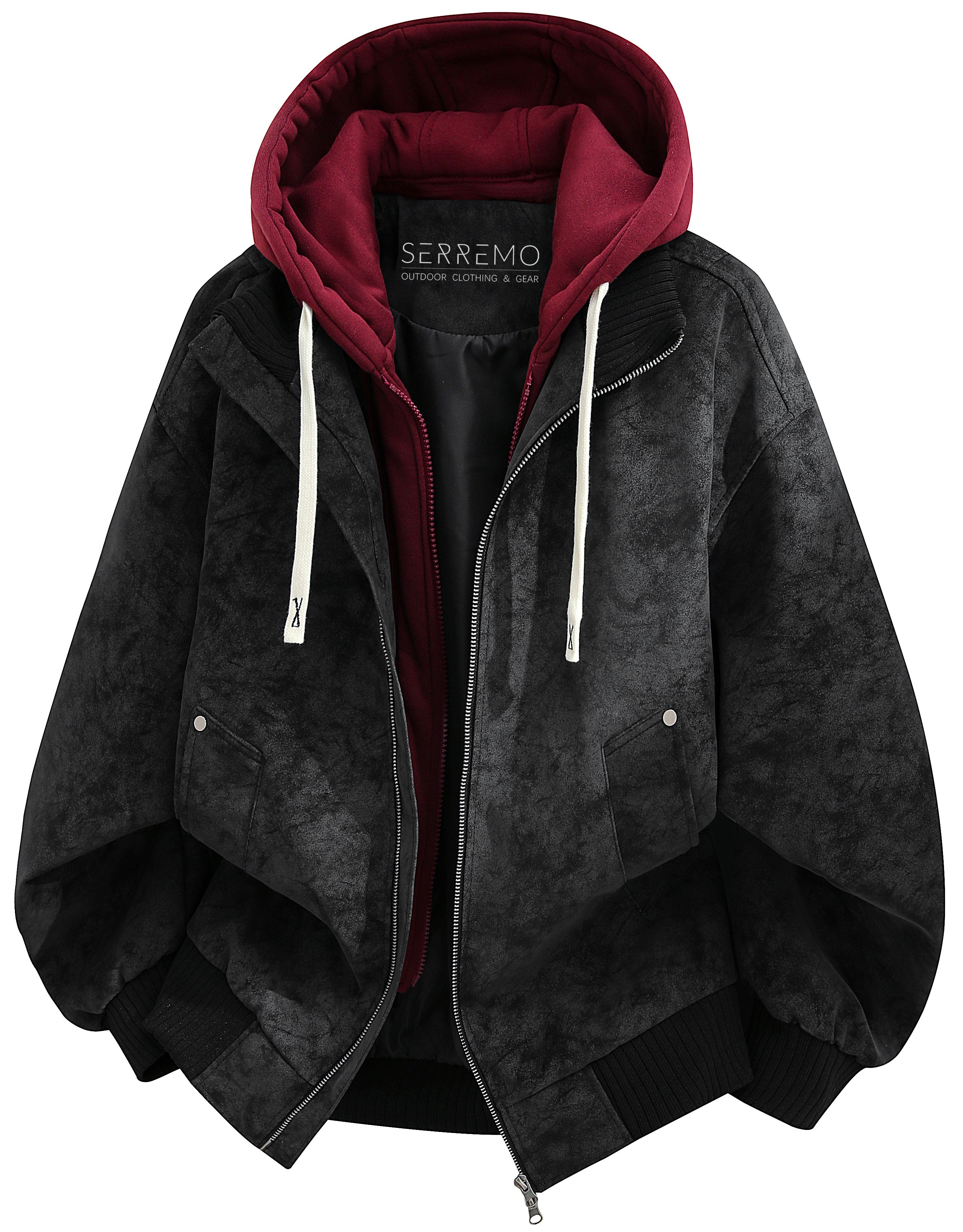 Black/Red - Atelier Jacket