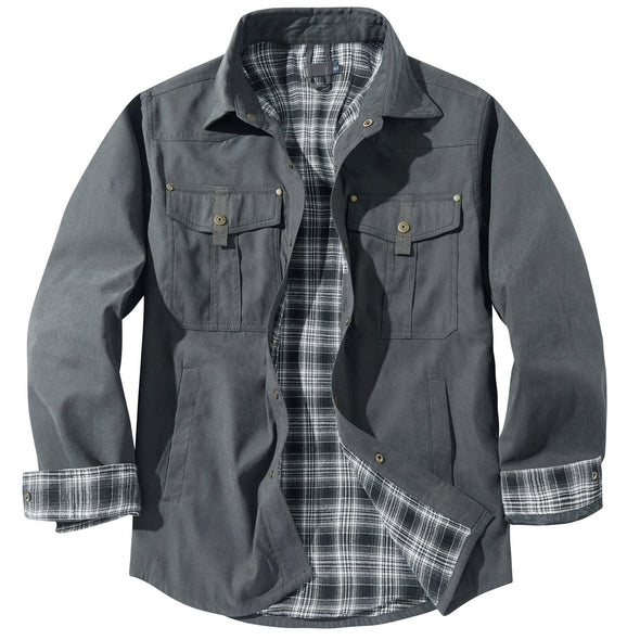 Flannel-Lined Rover Jacket (6 Designs)