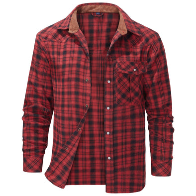 Men's Flannel Shirt (5 Designs)