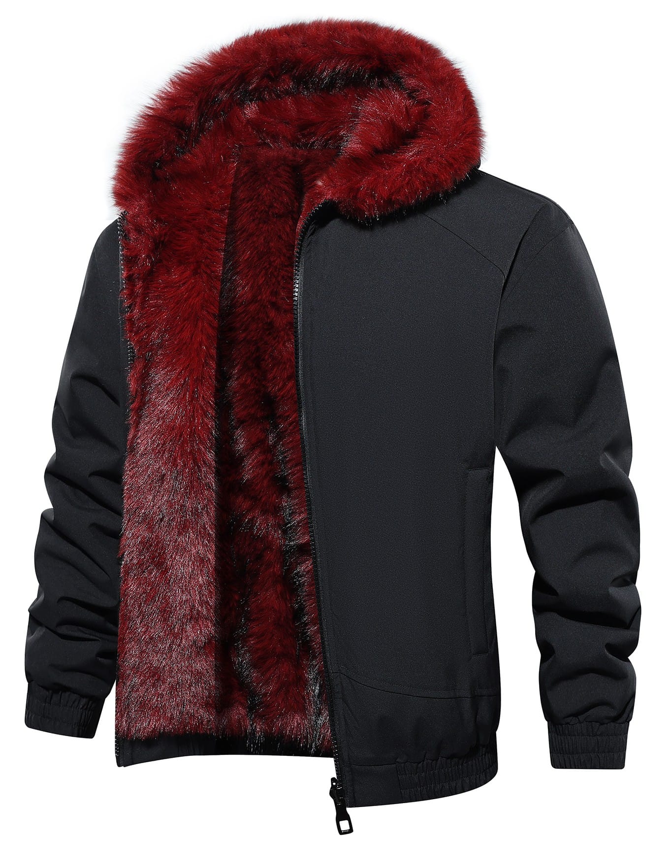 Black/Red - Boreas Parka