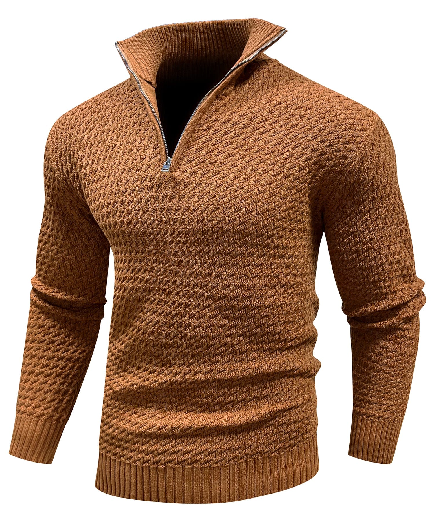 【THE MOZZ】Ac Turtleneck Semi Zip Up Setup PEU557799012177640_1.jpg